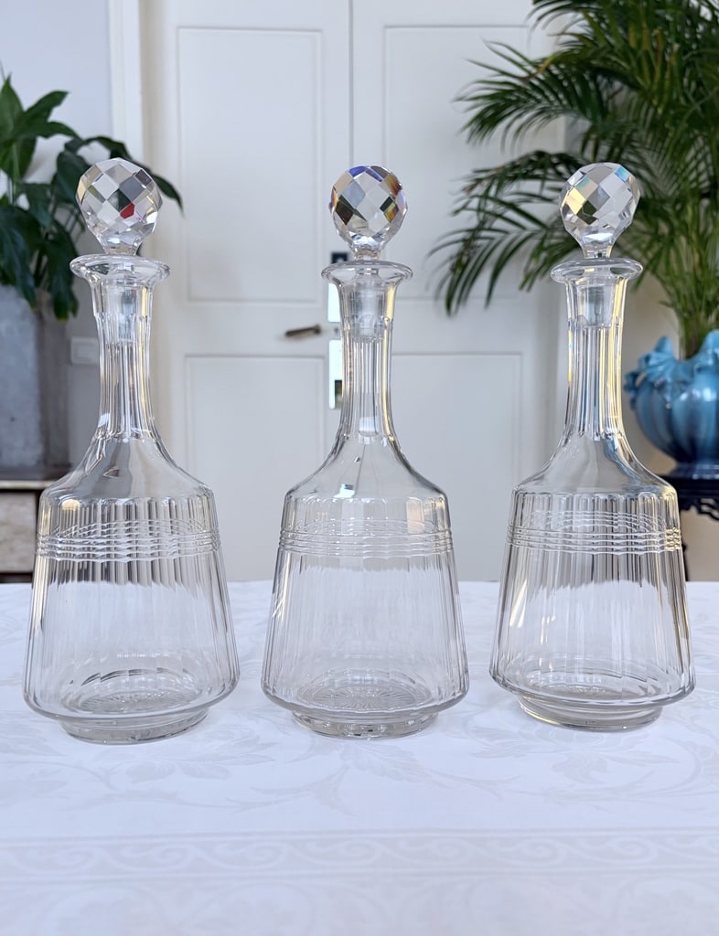 Glass Carafes And Crystal Stoppers - Tableware-photo-8