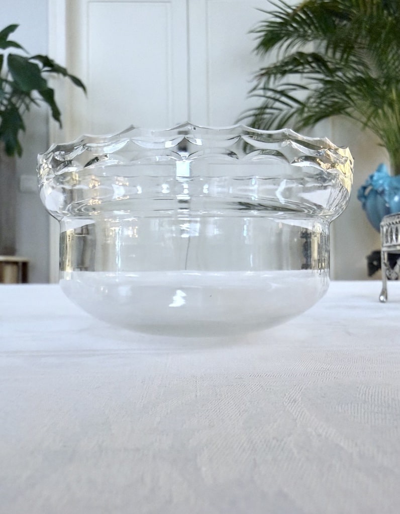 Crystal Finger Bowl With Silver-plated Metal Stand - Table Accessories-photo-5