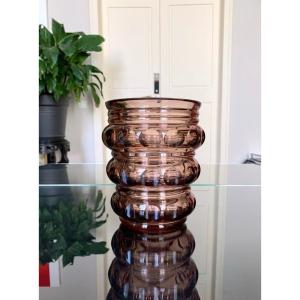 Vase  En Cristal - Décoration Vintage