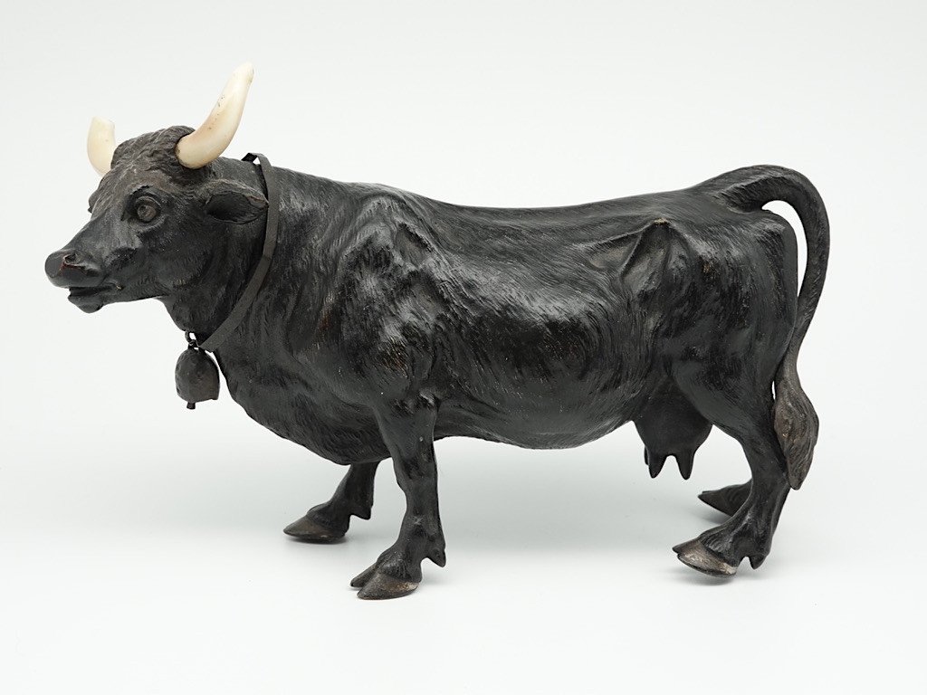 Vienna Bronze, Cow, Late 19th Century