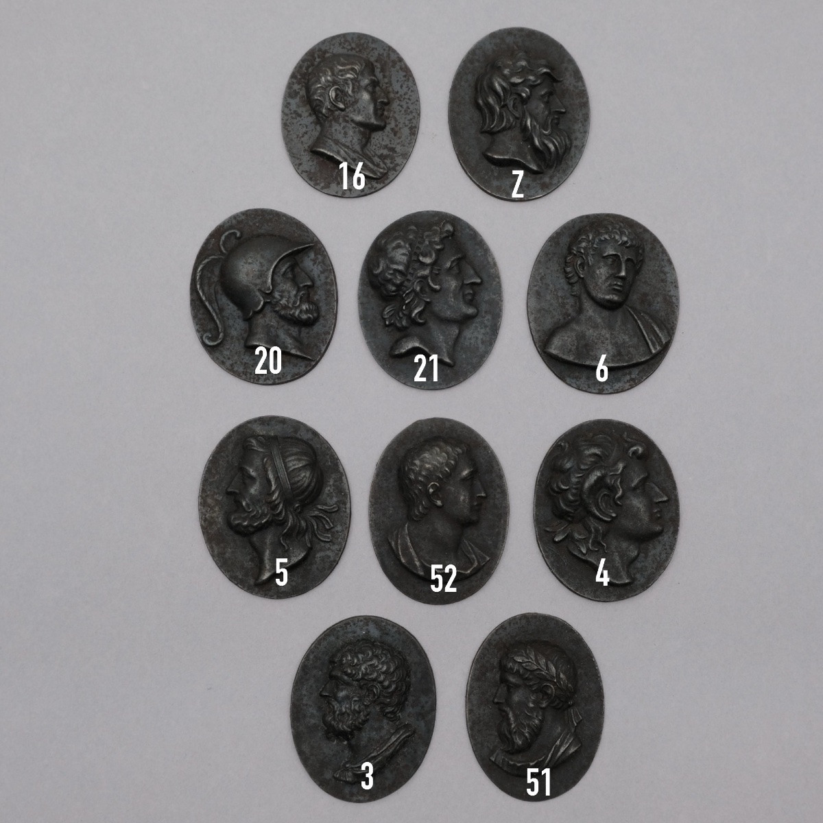 Berlin Iron Cameo, Early 19th Century-photo-1