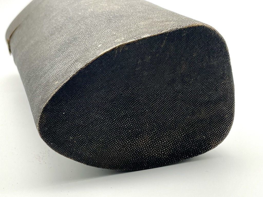 Grand étui Pour Flacons et outil En Galuchat Gris XVIII ème Siècle-photo-5