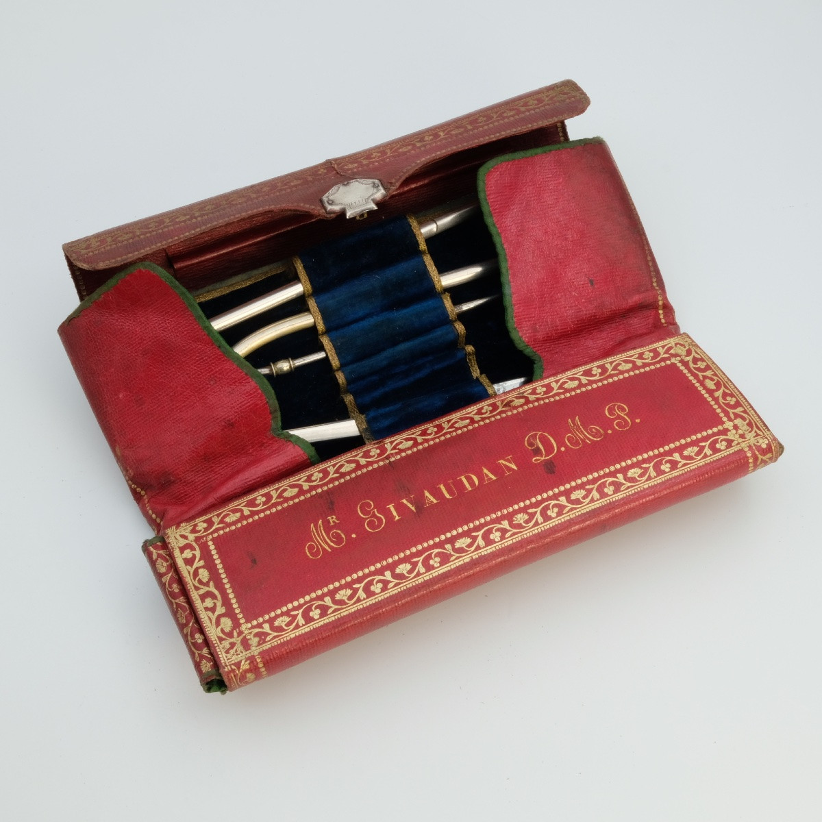 First Empire Surgeon's Roll Kit Lesueur With Instruments-photo-3