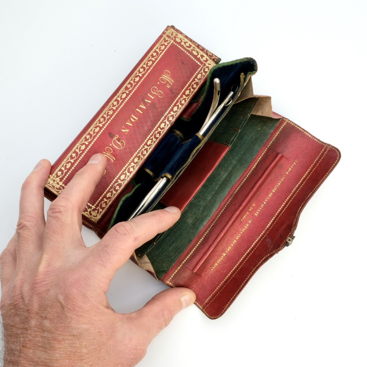 First Empire Surgeon's Roll Kit Lesueur With Instruments-photo-3