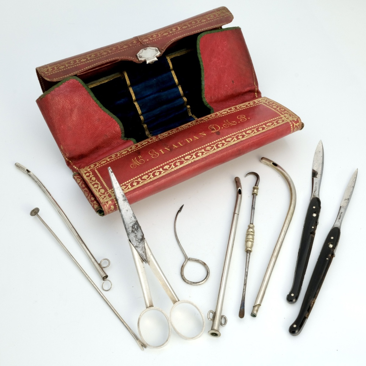 First Empire Surgeon's Roll Kit Lesueur With Instruments