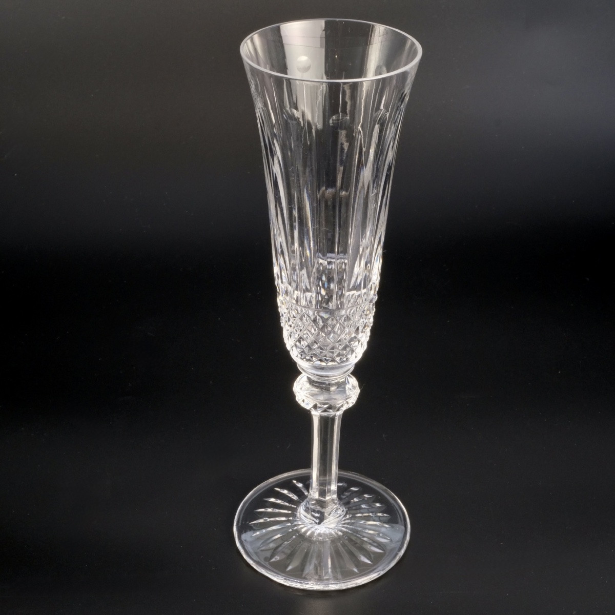 6 flûtes à champagne en cristal Tommy Saint Louis-photo-1