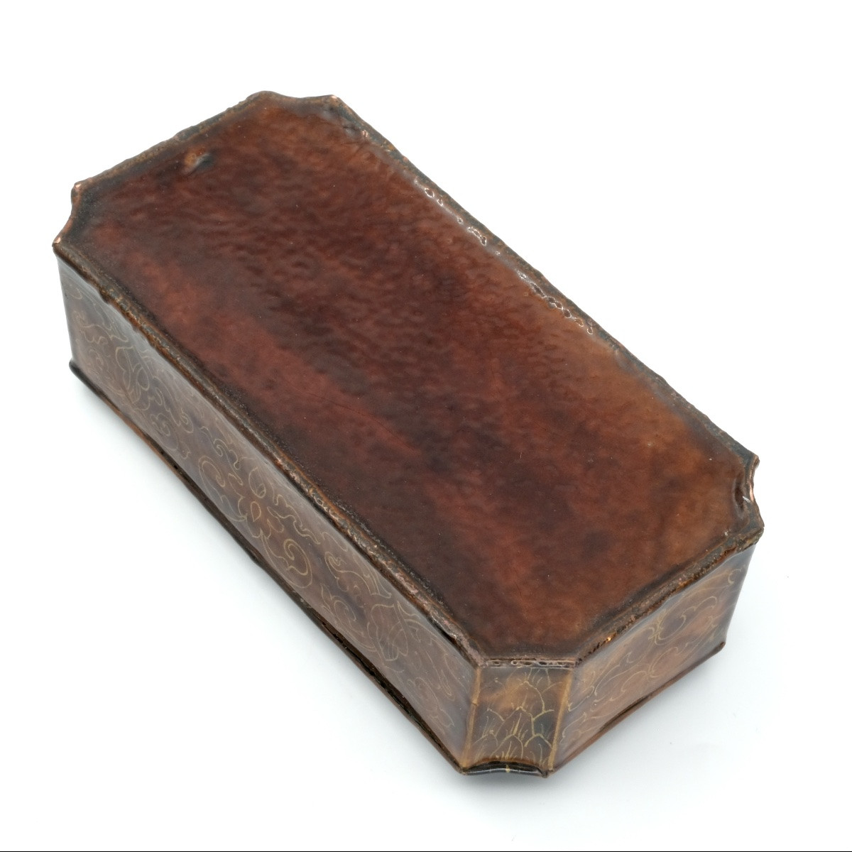 Limoges Enamel Inkwell, 18th Century, Renaissance Style-photo-3