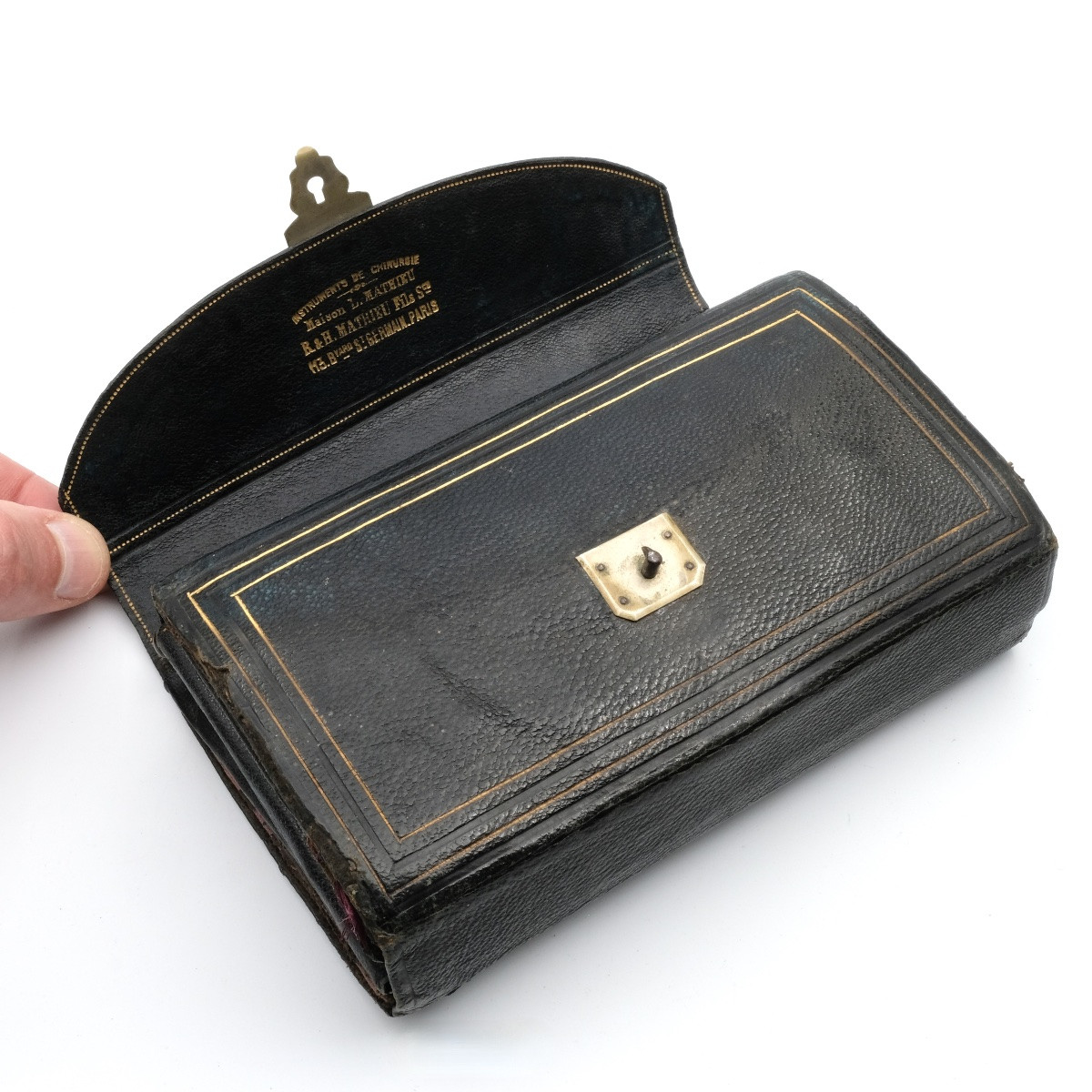 Trousse de chirurgien 19ème  MATHIEU Fils-photo-2