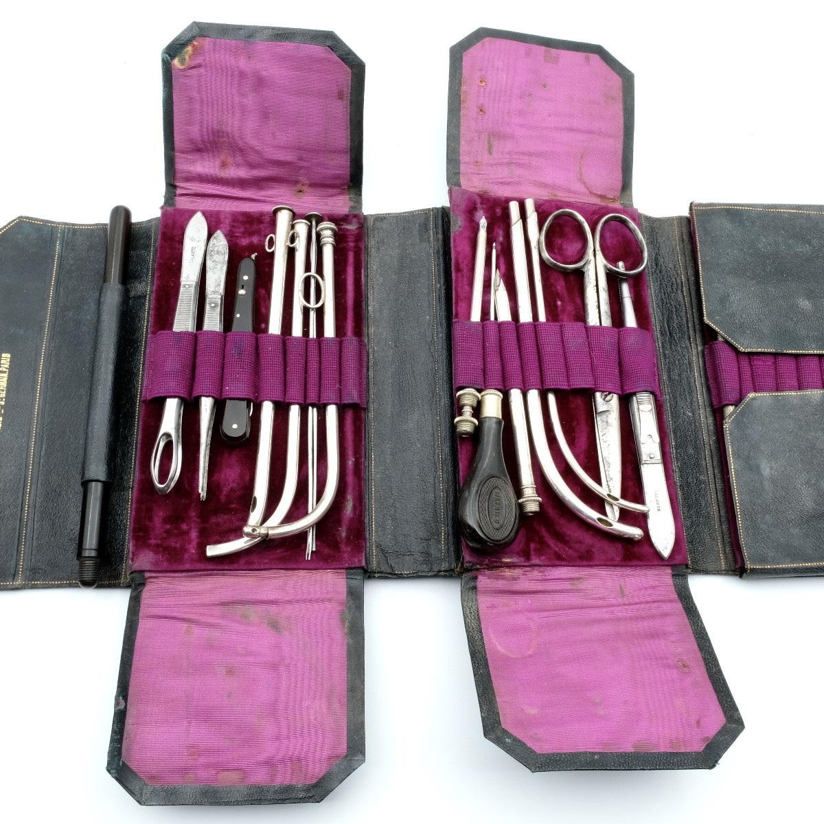 Trousse de chirurgien 19ème  MATHIEU Fils-photo-4