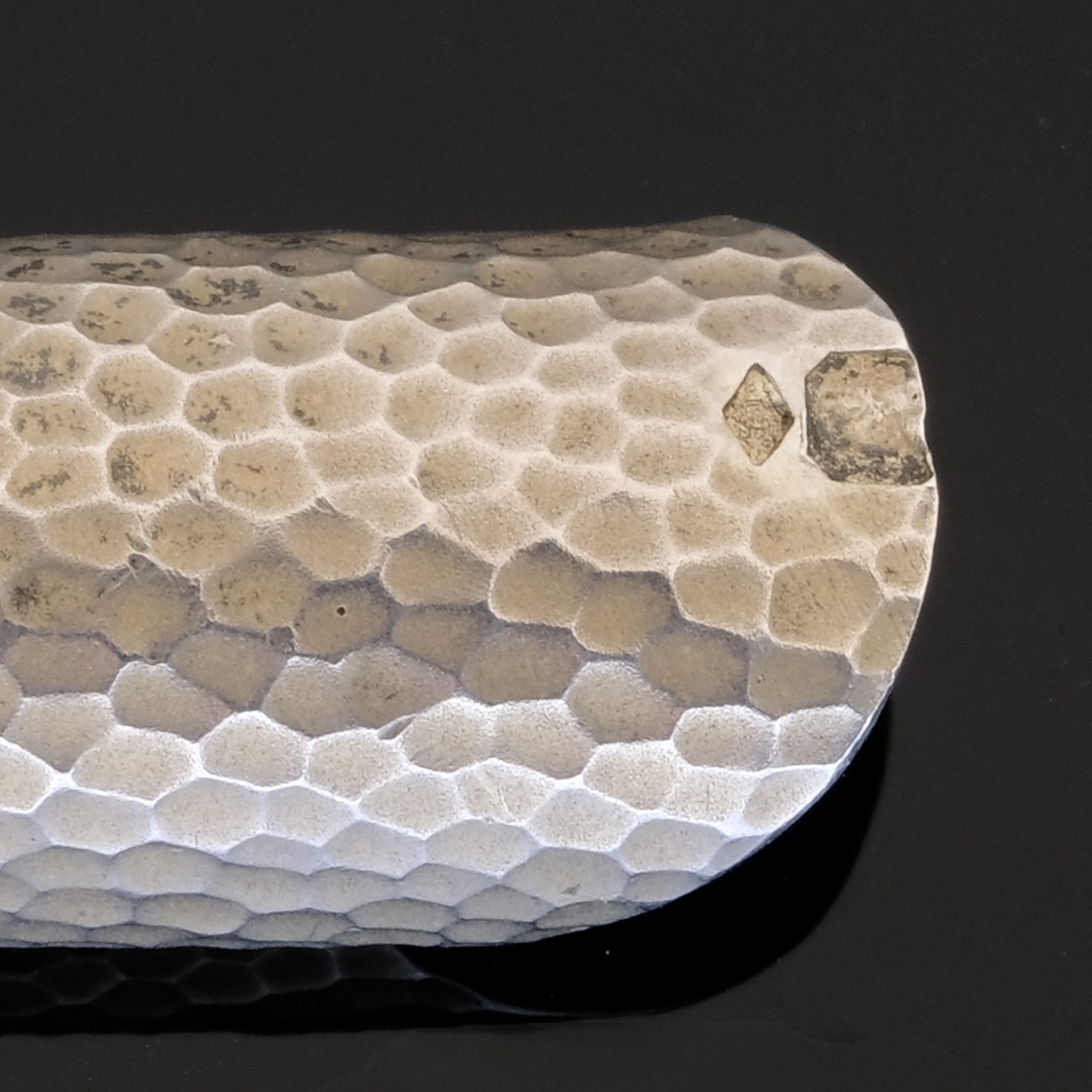 Pommeau  Art Nouveau vermeil et perles Janvier Quercia dans son écrin-photo-3