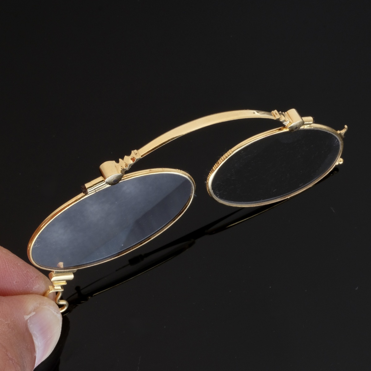 18-karat Gold Napoleon III Nose Clip-photo-3
