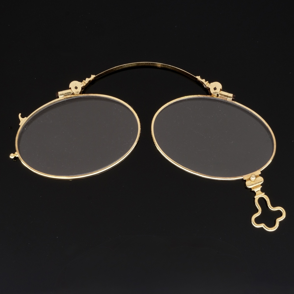18-karat Gold Napoleon III Nose Clip