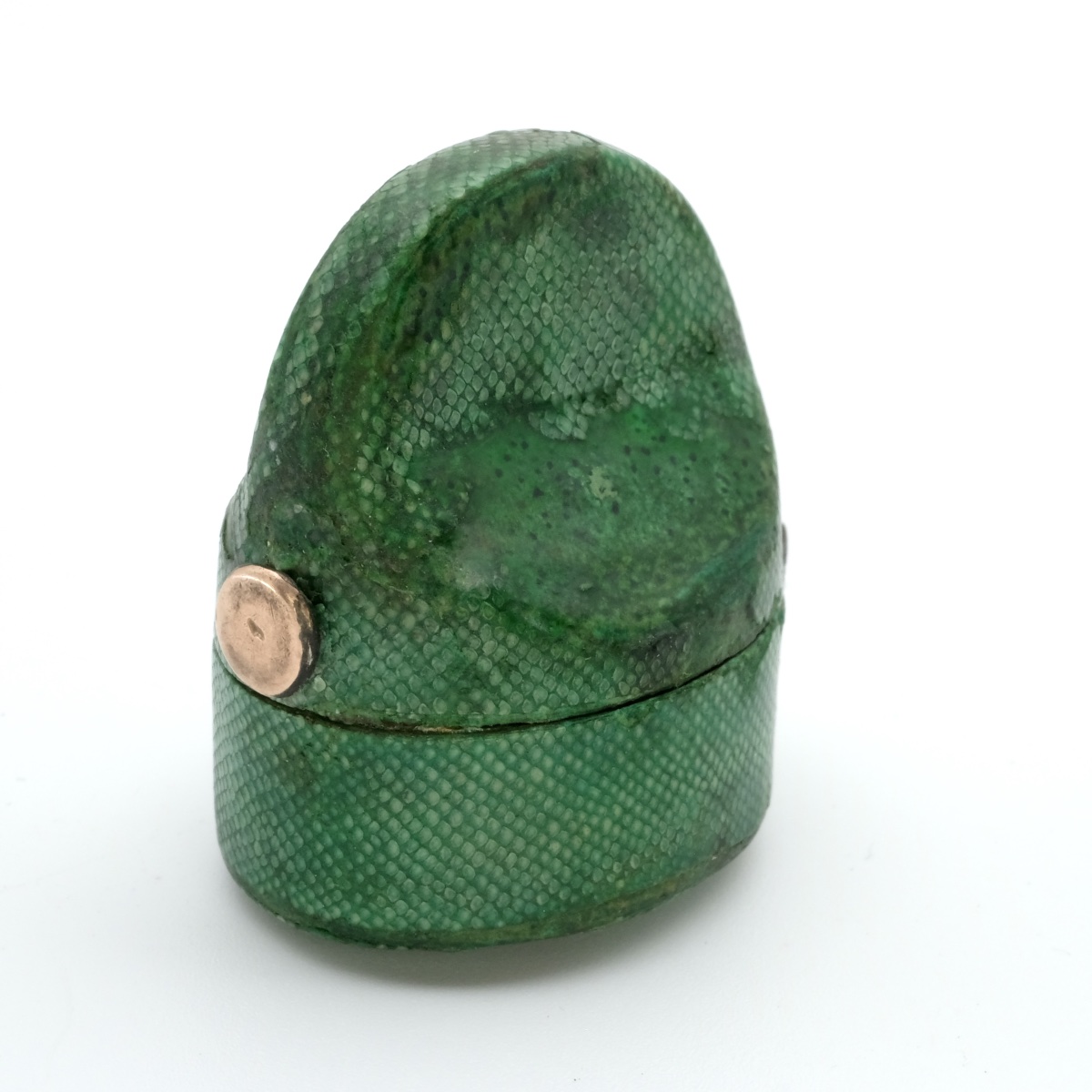 18th-century Green Stingray Ring Box-photo-4