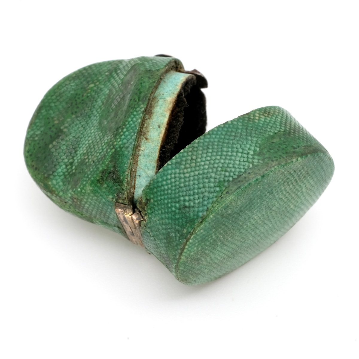18th-century Green Stingray Ring Box-photo-1
