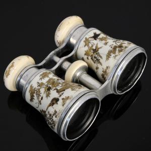 Shibayama Napoleon III Inlay Binoculars