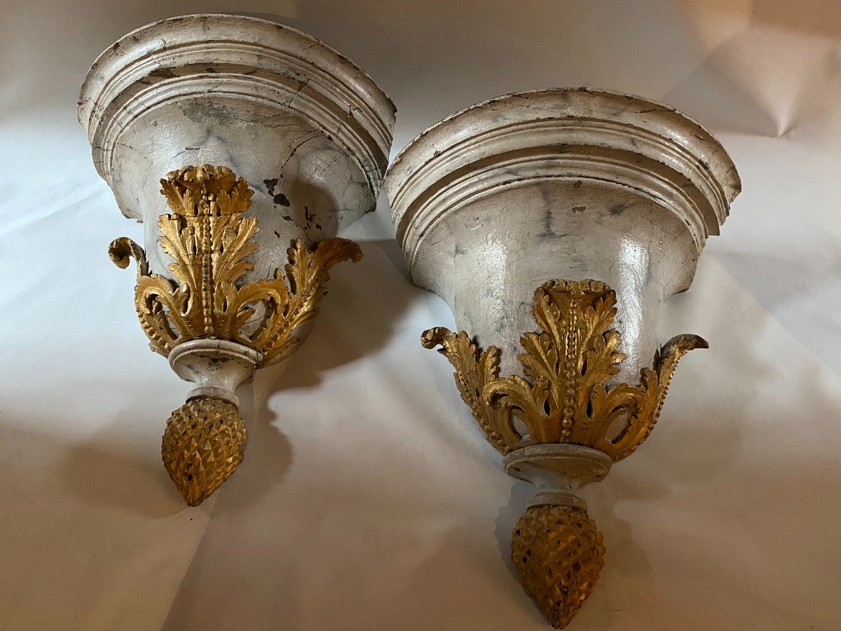 Pair Of Louis XVI Wall Consoles
