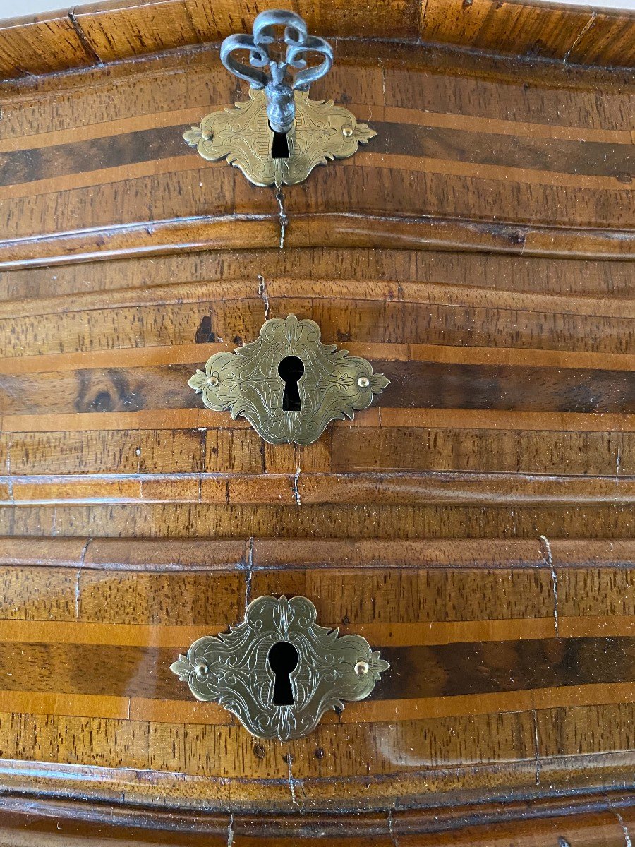 Petite Commode De Maîtrise  Du XVIII ème Siècle-photo-4
