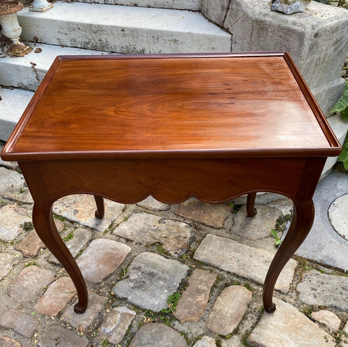 Game Table, Port Furniture, Nantes Second Half Of The Eighteenth Century-photo-3