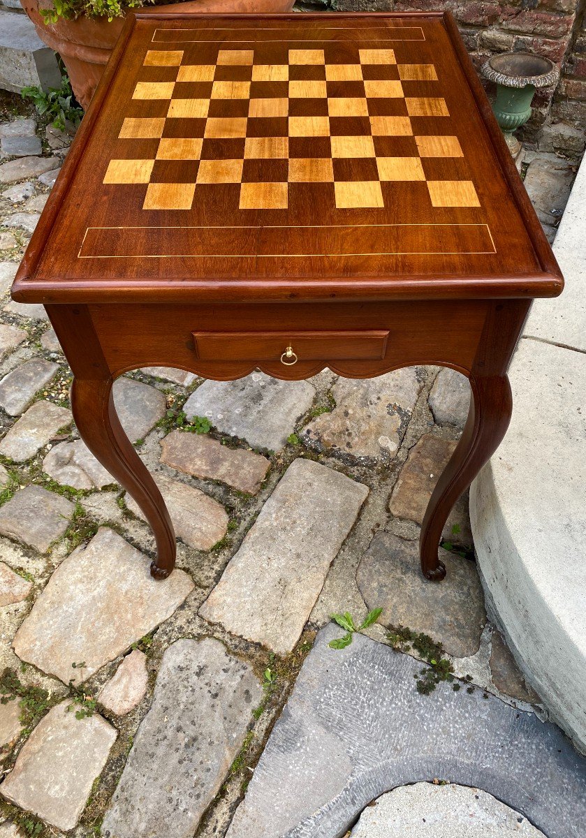 Game Table, Port Furniture, Nantes Second Half Of The Eighteenth Century-photo-5