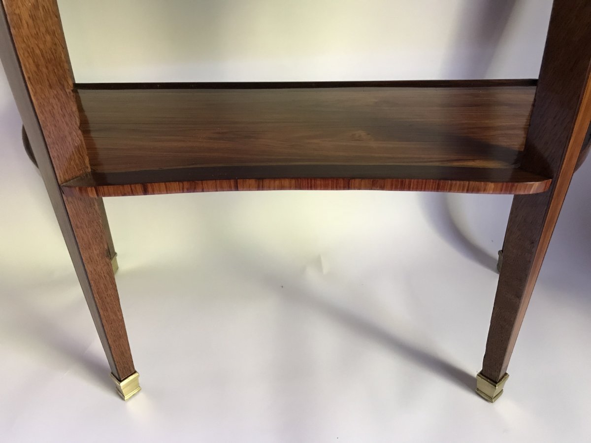 Louis XVI Console Stamped Jp Letellier-photo-3