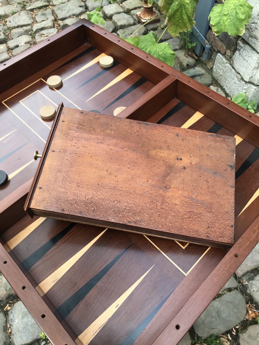Game Table, Port Furniture, Nantes XVIIIth Century-photo-2