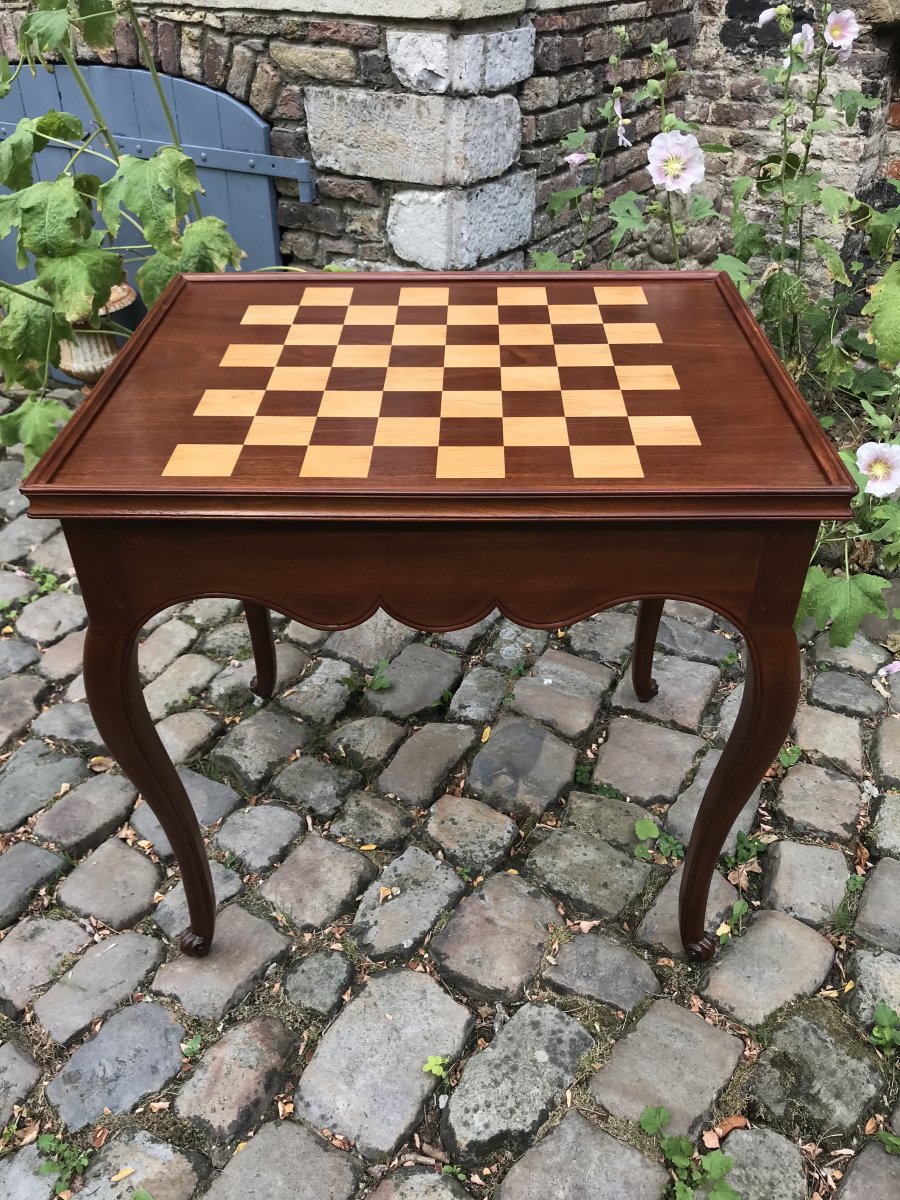 Game Table, Port Furniture, Nantes XVIIIth Century
