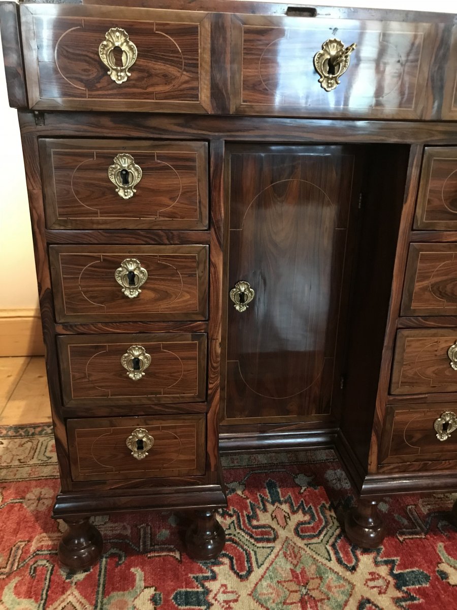 Louis XIV Period Small Bureau De Changer-photo-4