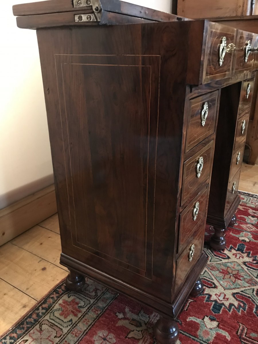 Louis XIV Period Small Bureau De Changer-photo-2