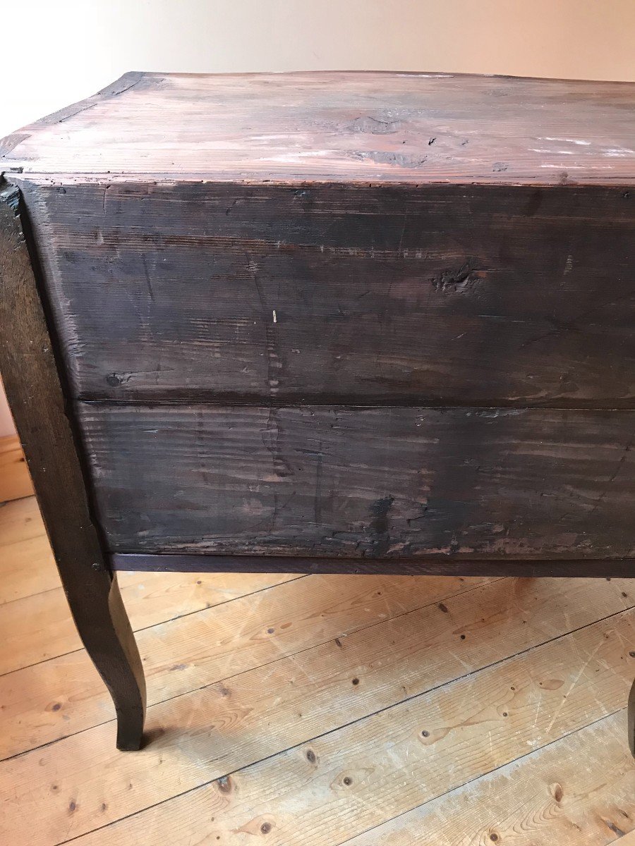 Petite Commode Louis XV d'époque XVIIIème-photo-2