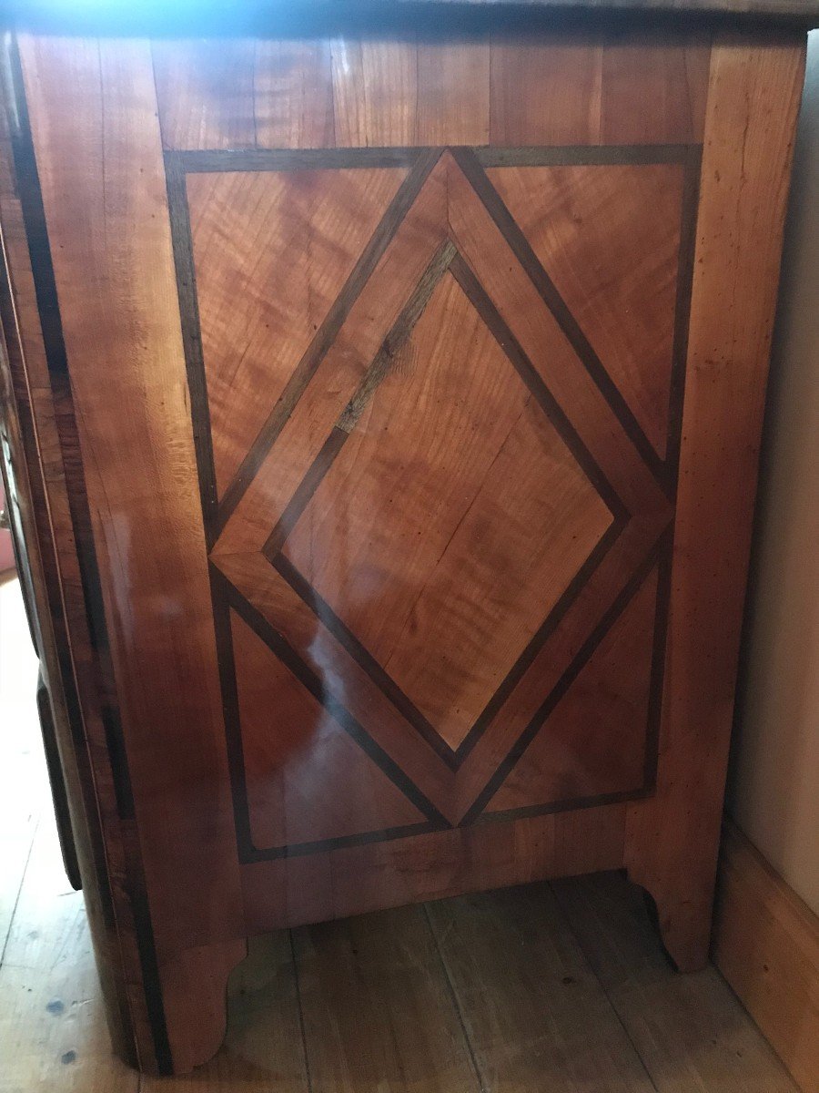 Louis XIV Commode In Period Marquetry Early Eighteenth Century.-photo-2