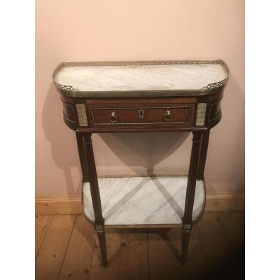 Half Moon Console Louis XVI