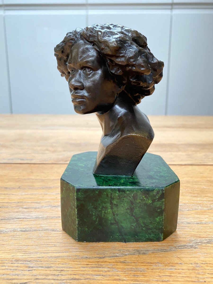 Pierre Félix Fix-Masseau (1869-1937), buste en bronze-photo-1
