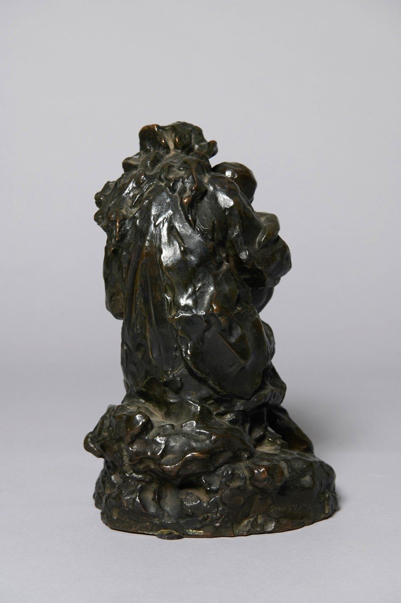 Jean-baptiste Carpeaux (1827–1875) Bronze “notre-dame-du-saint-cordon”-photo-2