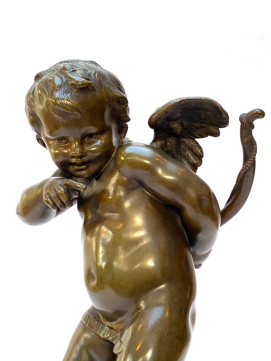 Benedict Benoît Rougelet (1834-1894) Playful Cupid-photo-3