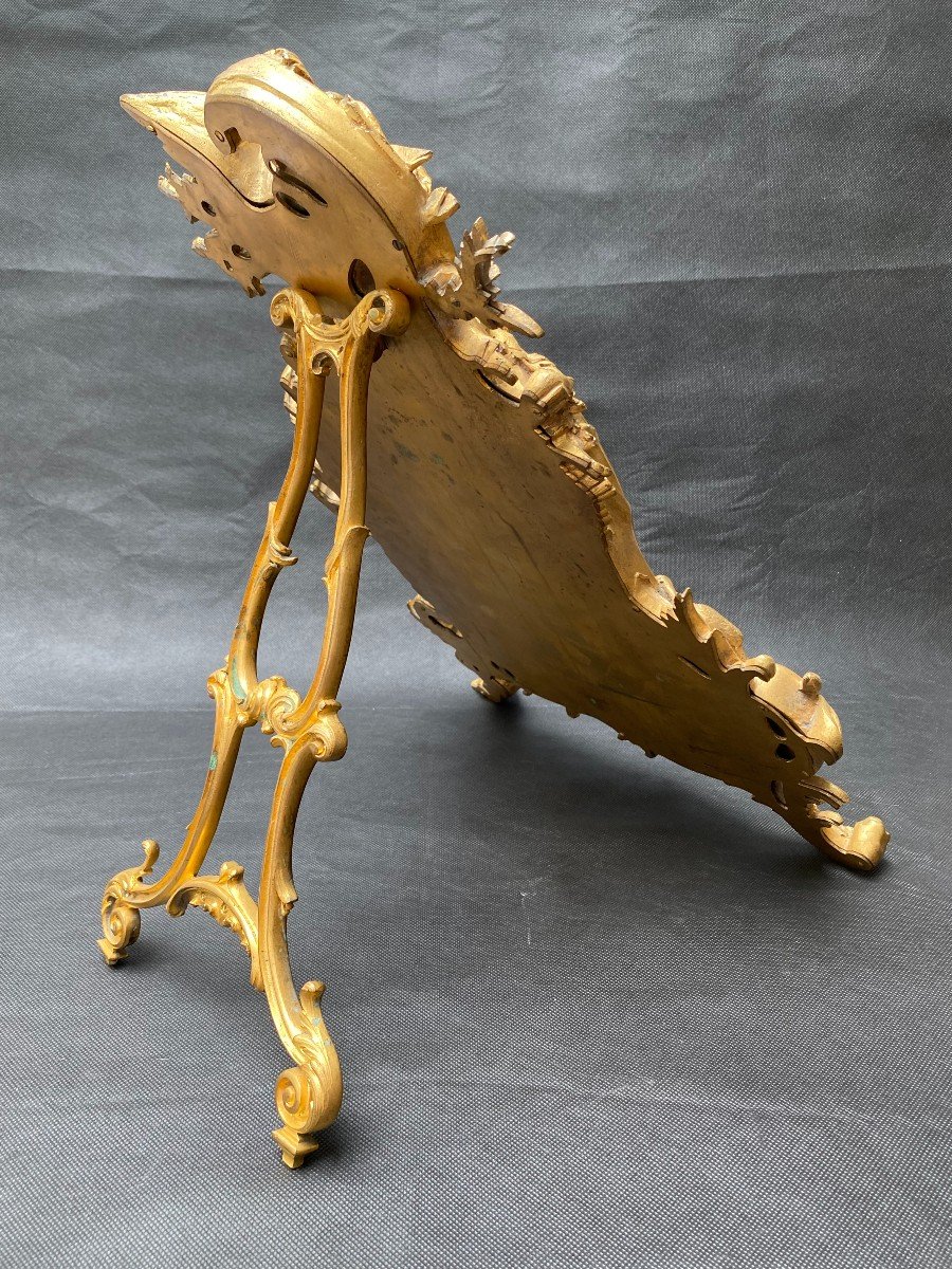 A Fine Late 19th Century French Gilt Bronze Toilet-mirror In The Japonisme Style -photo-6