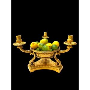 Boin-taburet, An Ormolu Fruit Dish Centrepiece, Late 19th Century