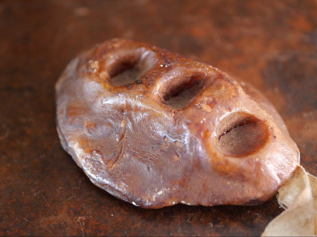 Sceau épiscopal en cire – Henri III de Stahleck, évêque de Strasbourg (†1260) – XIIIe siècle-photo-5