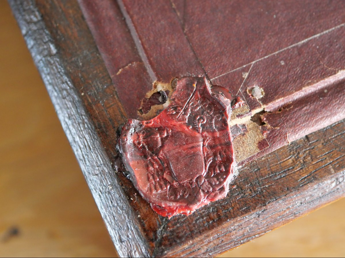 Rare 19th-century Paper Filigree Reliquary – Cardinal Pierre De Bérulle – 8 Relics Of Saints-photo-7