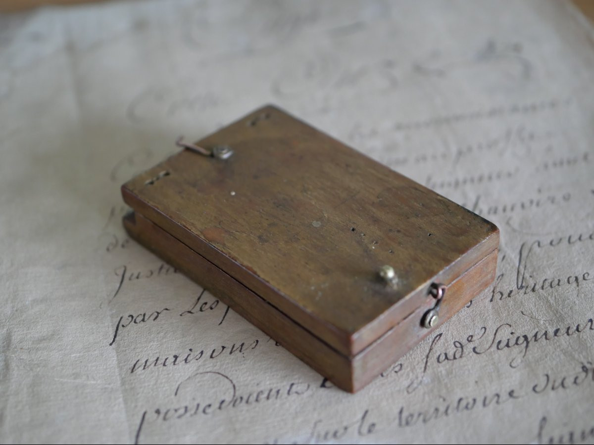 Pocket Diptych Sundial - Scientific Instrument - Louis XVI Period - 18th Century-photo-2
