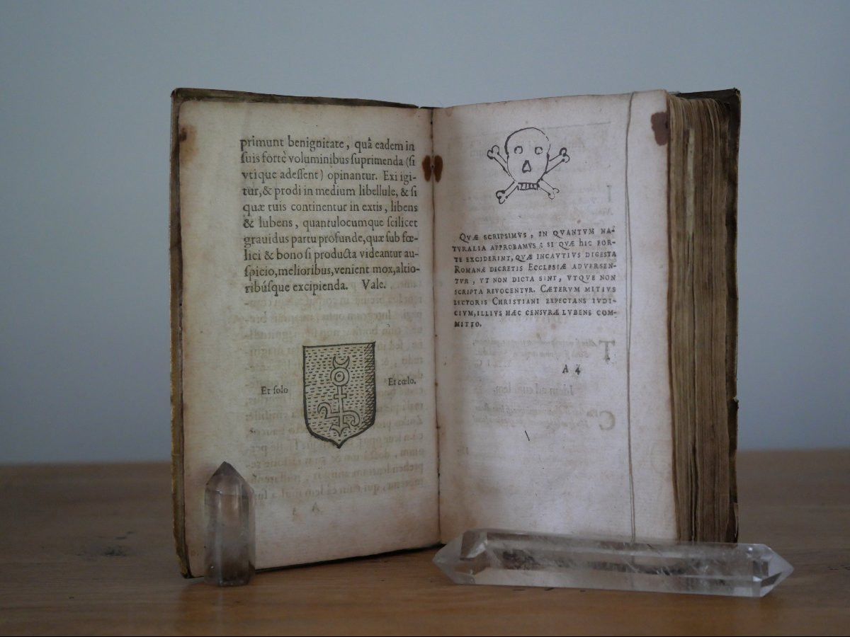 Esotérisme, géomancie, sciences occultes – Opus Geomantiae completum – 1627–  Henricus de Picis-photo-2