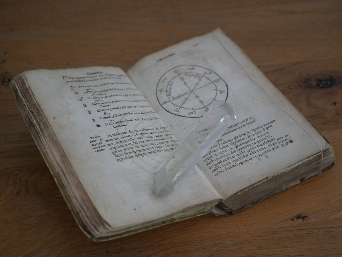 Esotérisme, géomancie, sciences occultes – Opus Geomantiae completum – 1627–  Henricus de Picis-photo-6