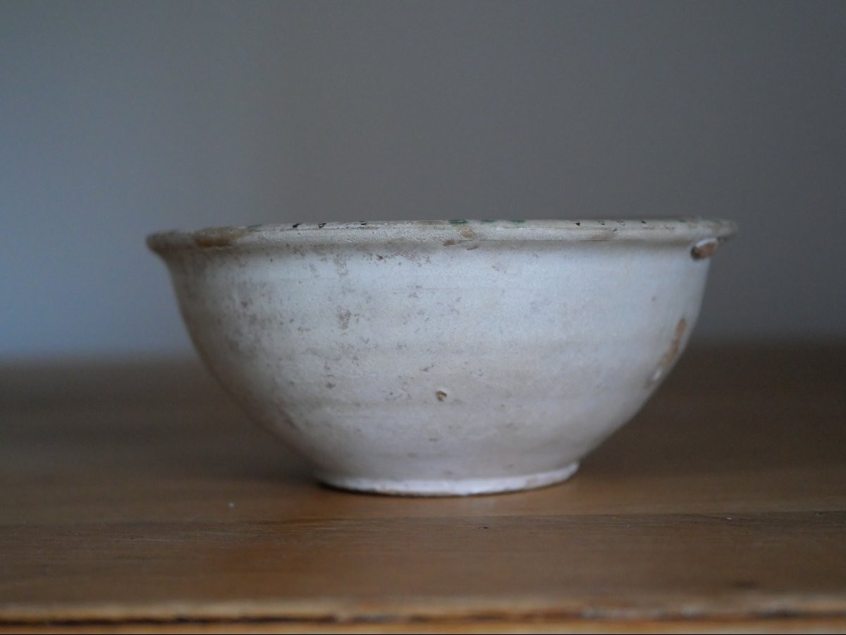 Écuelle en majolique italienne médiévale – Haut Latium, XIVe-XVe siècle, haute époque-photo-3