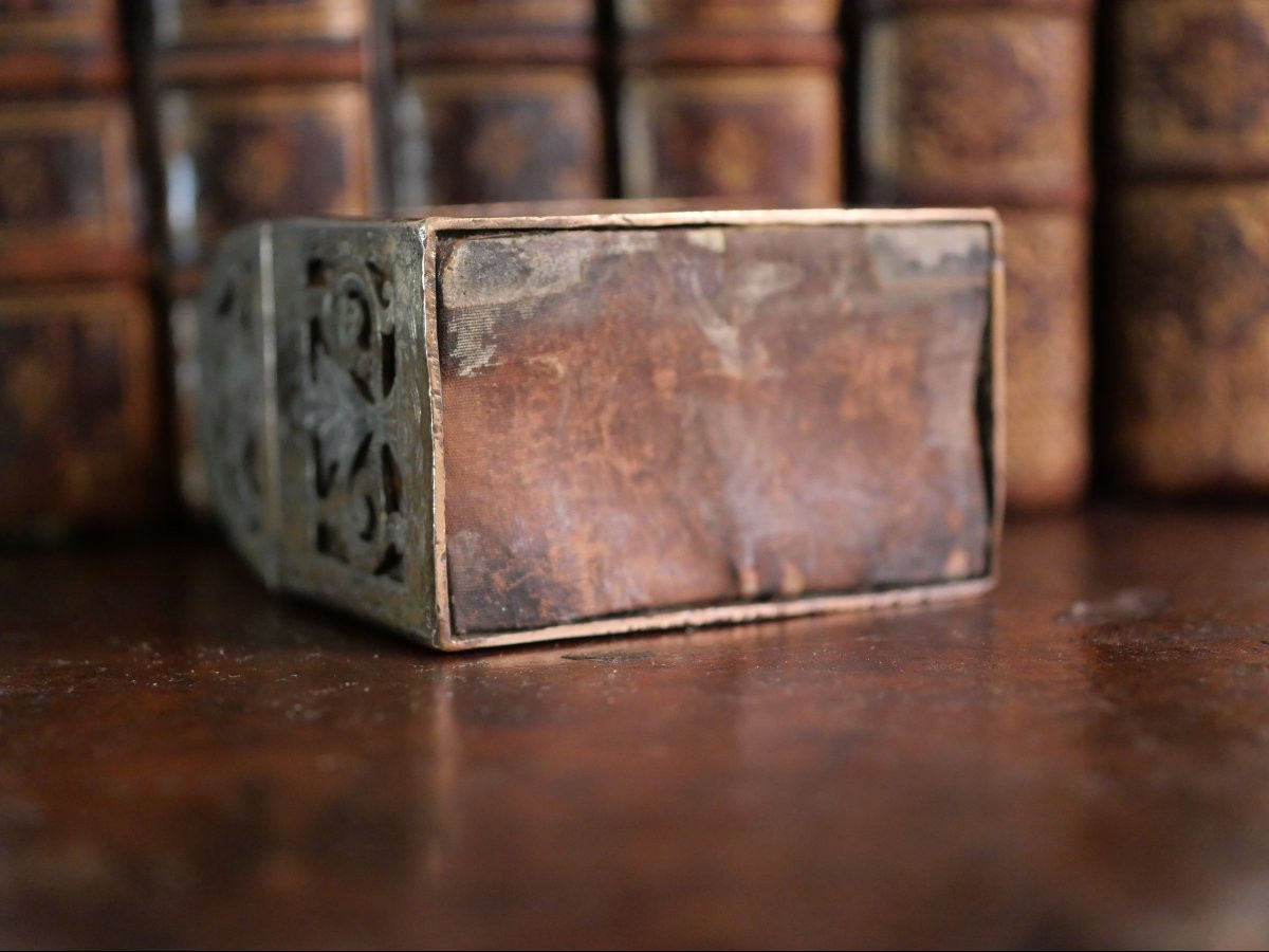 Miniature Ormolu Case - French Work, Late 17th Century, Louis XIV Period-photo-2
