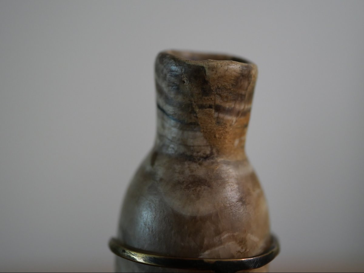 Egyptian Rubbed Calcite Alabaster - Middle Kingdom (c. 2000 Bc) - Egyptology-photo-2
