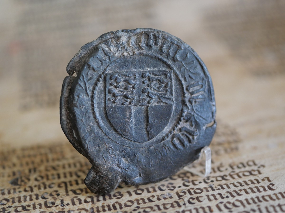 Draper's Seal From Rotterdam, 15th Century, Gothic, Medieval, High Period