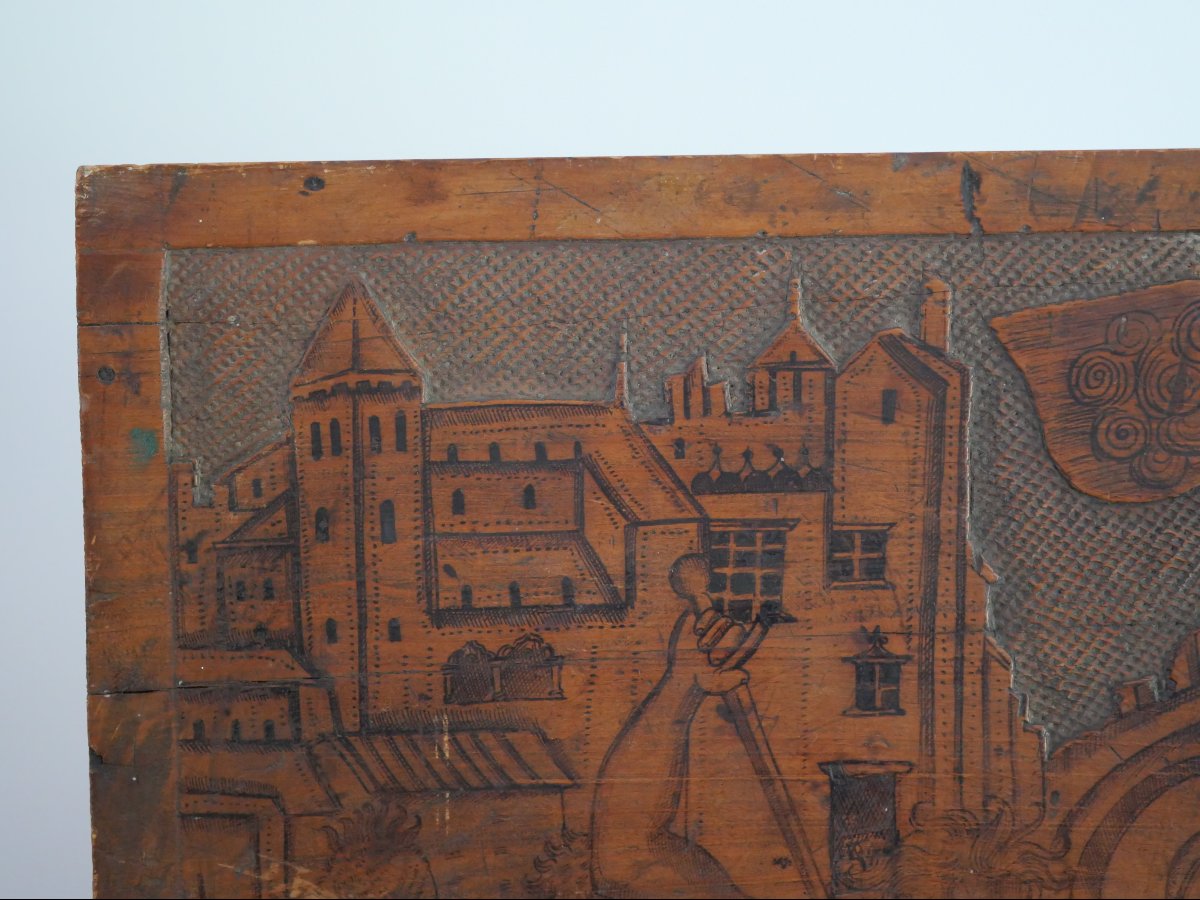 Venetian Renaissance Coffret Panel - The Massacre Of The Innocents After Raphael - 16th Century-photo-4