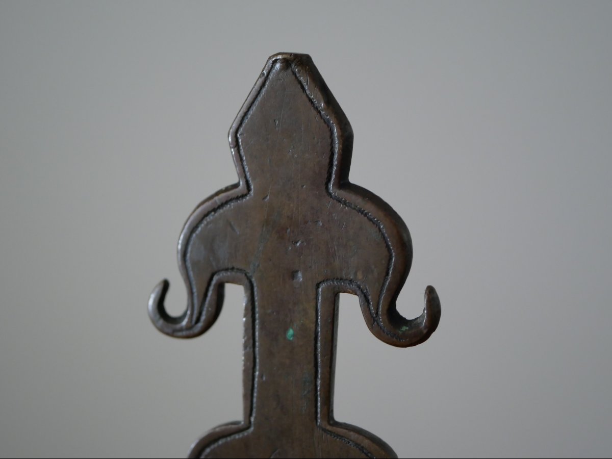 Medieval Spanish Processional Cross – Burgos, Castile, Late 14th–early 15th Century-photo-2