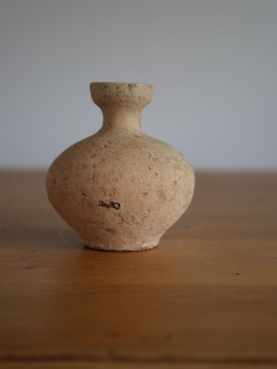 Small Gallo-roman Terracotta Jug – 2nd–3rd Century Ad. Archaeology, Gaul -photo-3