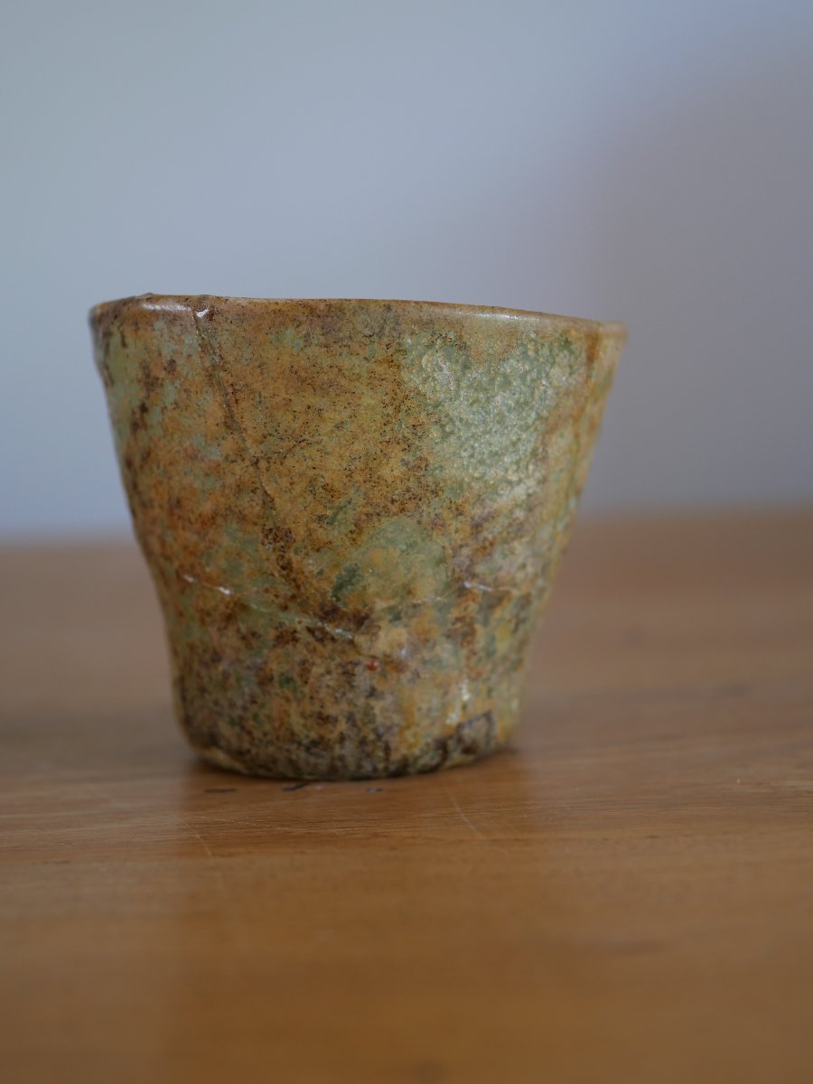 Medieval Optical Glass Goblet – 15th-century Germanic Production – Early Medieval Archaeology-photo-4