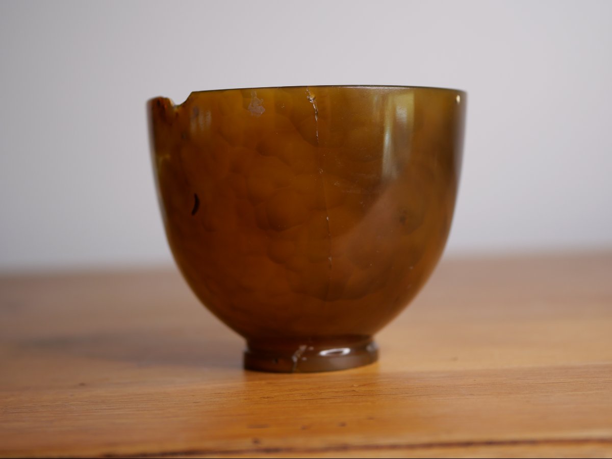Coupe d’apparat en calcédoine brune – XVIe/XVIIe siècle – Renaissance, Louis XIV, royal-photo-2